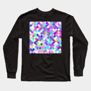 Decorative colored square Long Sleeve T-Shirt